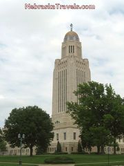 Tall Nebraska State Capitol Building - Popular Lincoln, NE Attraction