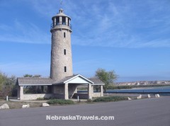 Nebraska Lighthouse at Lake Minatare